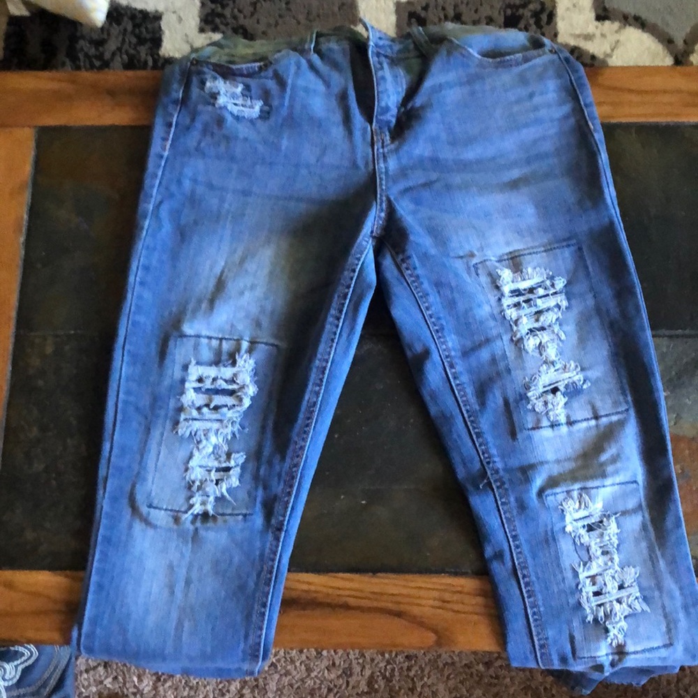 Vanilla star mid rise skinny